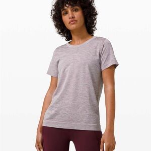 Lululemon Swiftly Relaxed Short Sleeve 2.0 Dapple Dot Slate/Fuchsia Multi